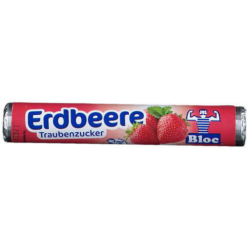 Bloc® Rouleau de glucose à la fraise (42 g)