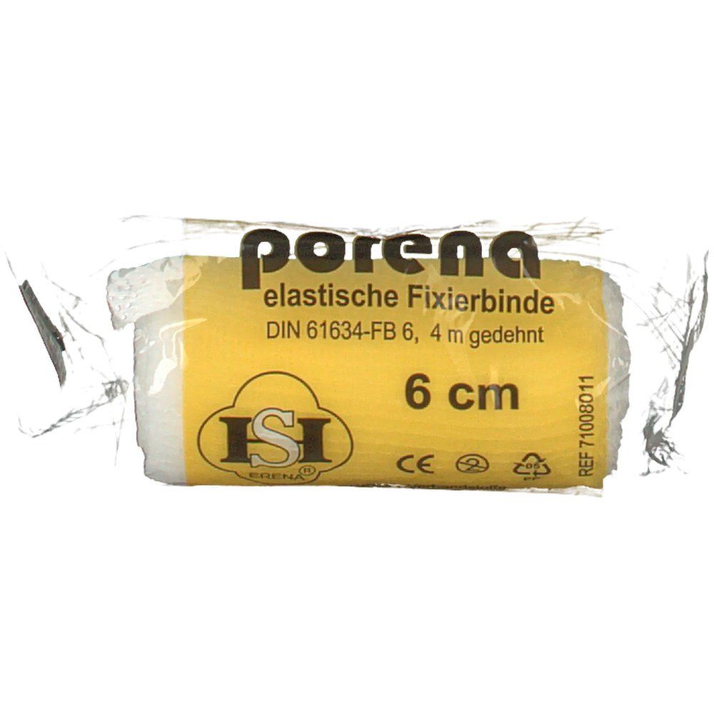 ERENA® Porena bande de fixation élastique (6 cm x 4 m — 1 pièce)