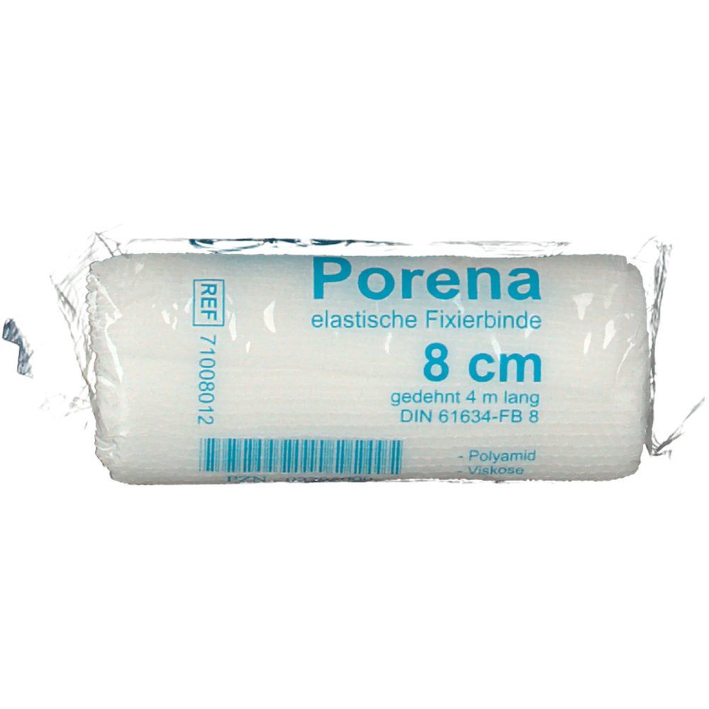 ERENA® Porena bande de fixation élastique en cello (8 cm x 4 m, 1 pièce)