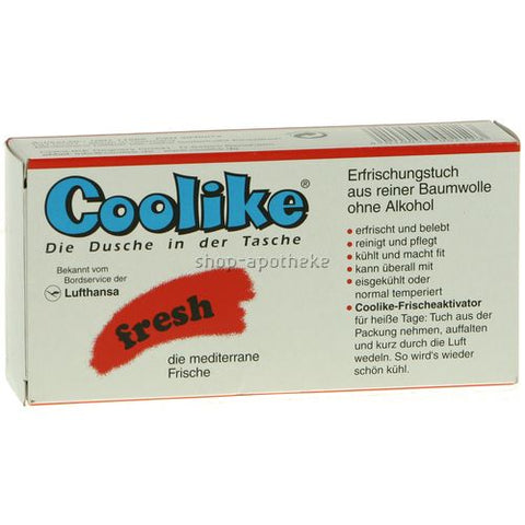 Coolike lingettes humides fresh coton (5 pièces)