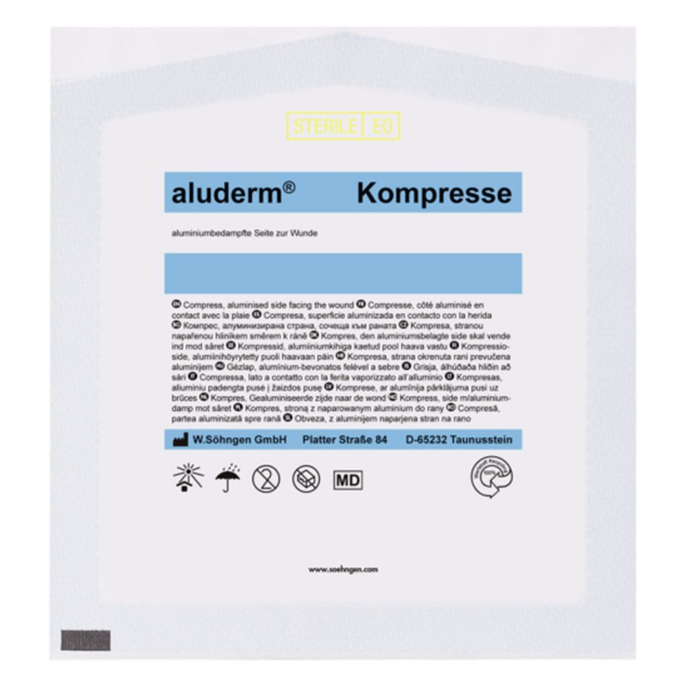 aluderm® compresse individuelle 20 cm x 20 cm (1 pièce)