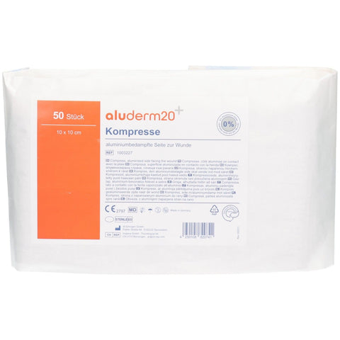 aluderm® compresses 10 x 10 cm (50 pièces en sachet stérile)