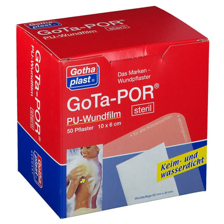 GoTa-POR® film pour plaies PU stérile 10 x 6 cm (50 pièces)