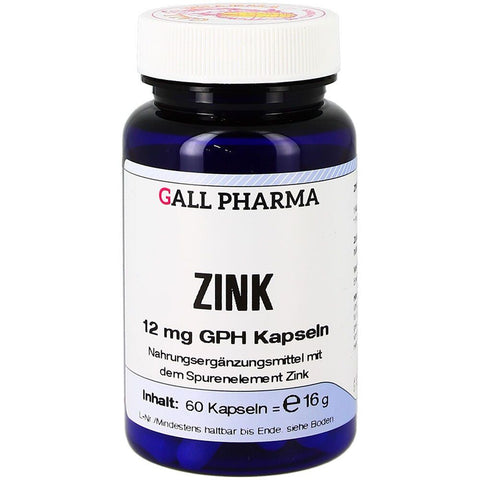 Hecht-Pharma GmbH Zinc 12 mg Gph capsules (60 capsules)