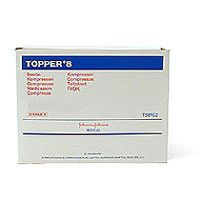 TOPPER 8 compresses stériles 7,5 x 7,5 cm (50x2 pièces)