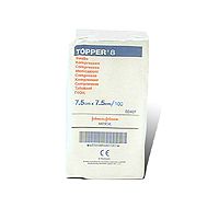 TOPPER® 8 compresses non stériles 7,5 x 7,5 cm (100 pièces)