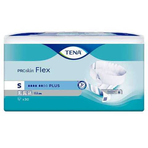 TENA Proskin Flex Change With Belt Plus Size S 30 Units
