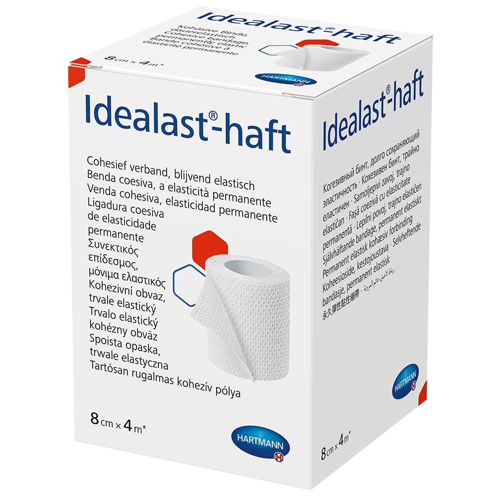 Idealast®-haft Idealbinde (8 cm x 4 m, 1 pièce)