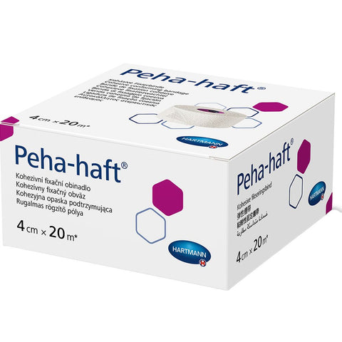 Peha-haft bande de fixation sans latex 4 cm x 20 m (1 pièce)
