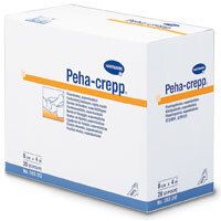 Peha-crepp® bande de fixation super élastique à haute teneur en fibres naturelles (10 cm x 4 m, 20 pièces)