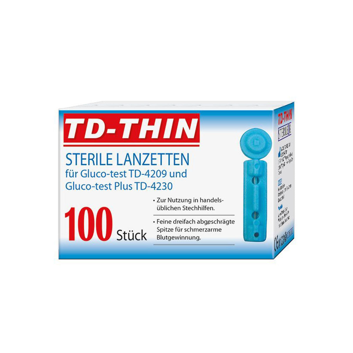 TD-THIN Lancettes stériles (100 pièces)