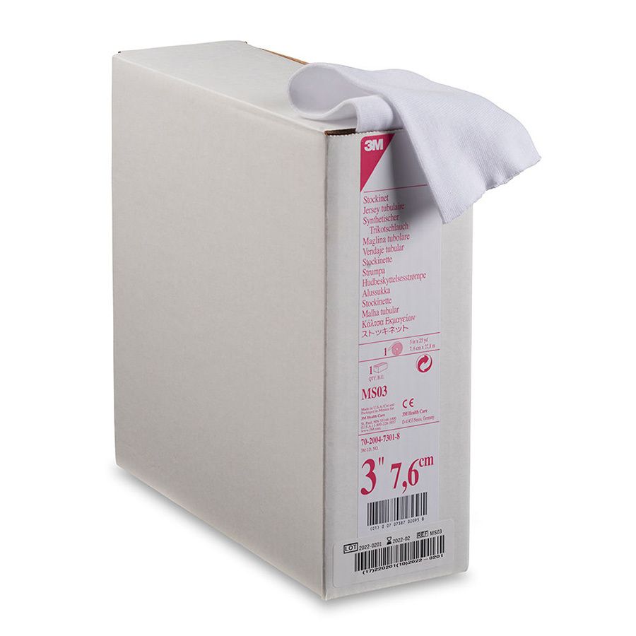 3M® Bandage tubulaire polyester 7,5 cm x 23 m MS03 — 1 pièce