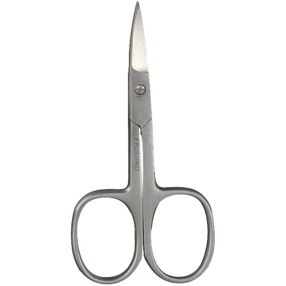 Ciseaux à ongles courbés 9 cm en inox (1 pièce)