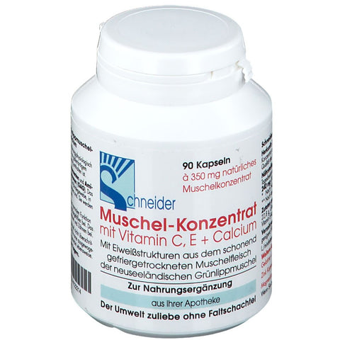 J.Schneider GmbH Green-lipped mussel concentrate with vitamins in capsules (90 capsules)