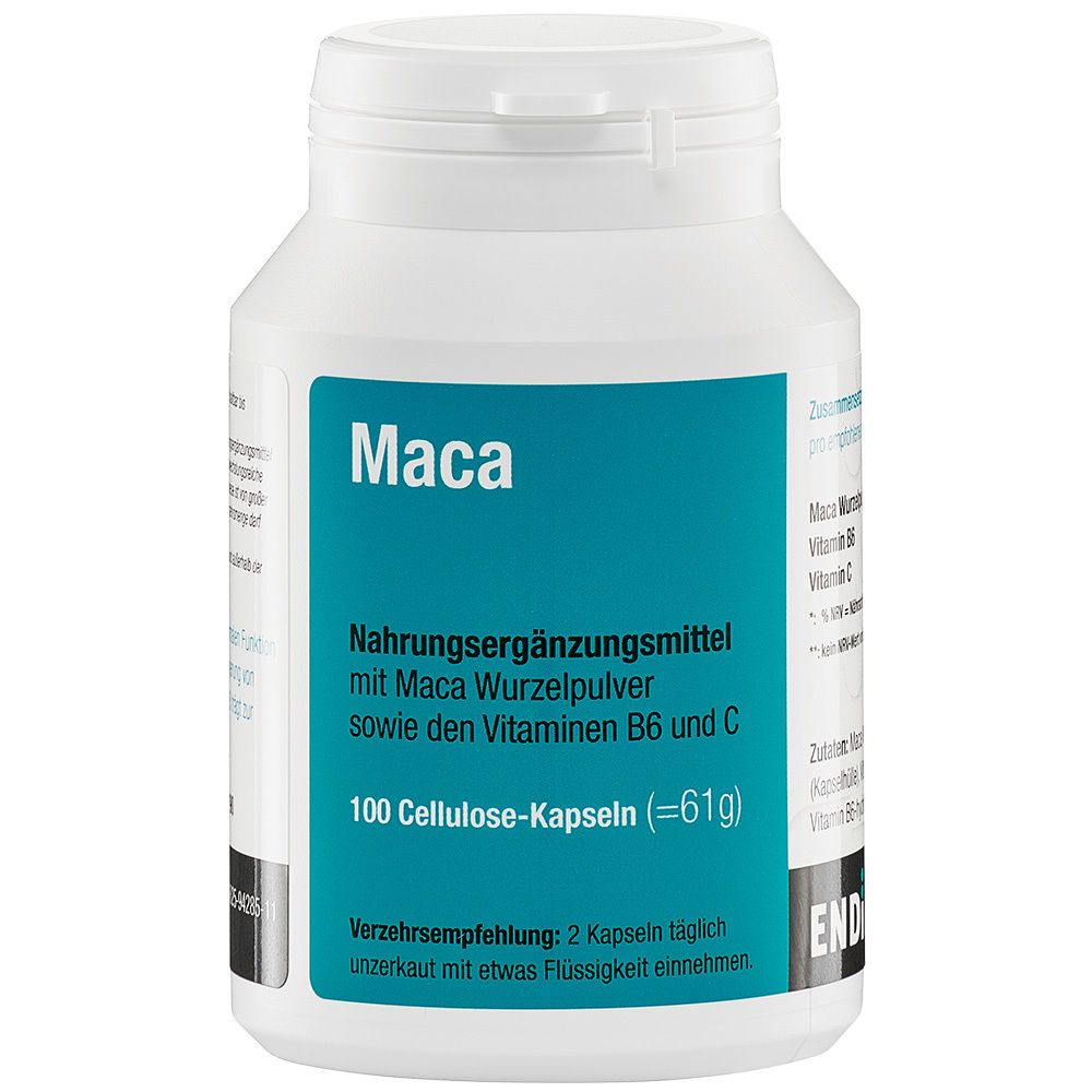 Endima® Maca 500 gélules (100 pièces)