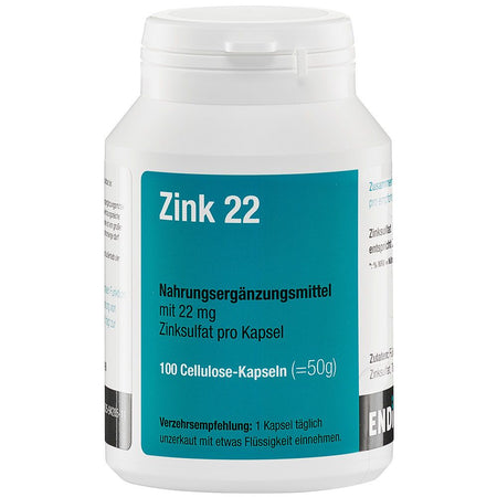 Endima Zink 22 gélules (100 pièces)