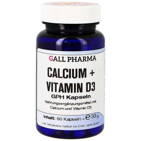 Gall Pharma Calcium + Vitamine D3 (60 gélules)