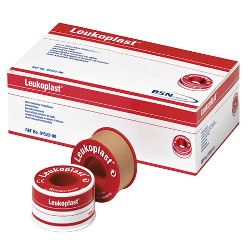 Leukoplast® 2,5 cm x 5 m — 12 pièces