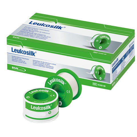 Leukosilk® 5 cm x 5 m — 6 pièces