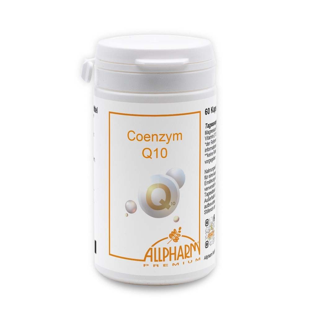 Coenzyme Q10 avec vitamine E gélules (60 pièces)