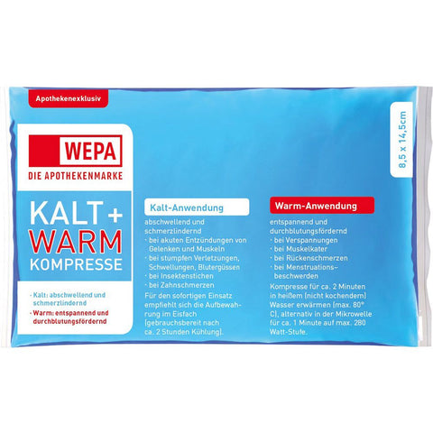 WEPA Compresse chaude et froide 8,5 x 14,5 cm