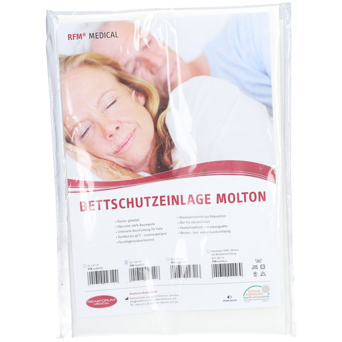 Alèse Molton/PVC 70x100 cm (1 pièce)