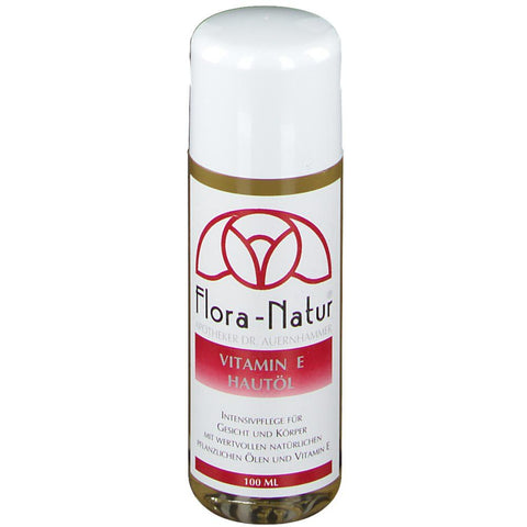 Flora-Natur® Vitamin E huile pour la peau (100 ml)