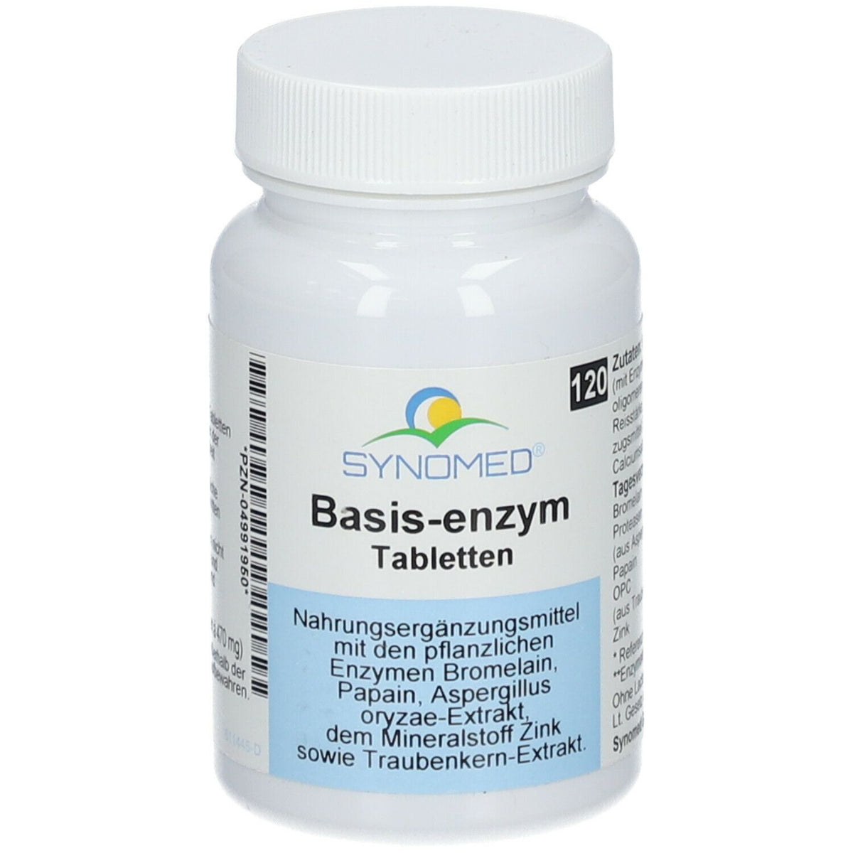 Synomed Basis-enzym (120 comprimés)