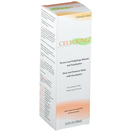 CELYOUNG® Baume pour talons et soin des pieds à l'eucalyptus (100 ml)
