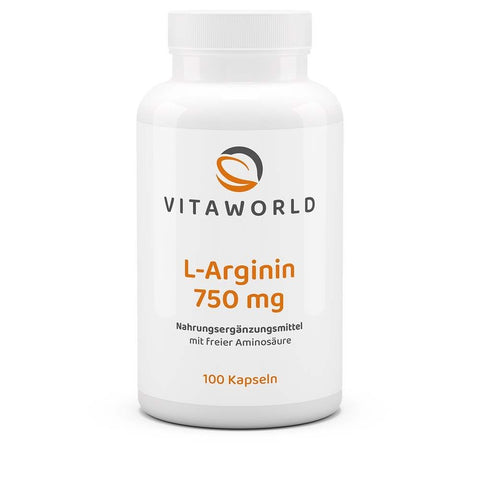 L-Arginine 750 mg (100 gélules)