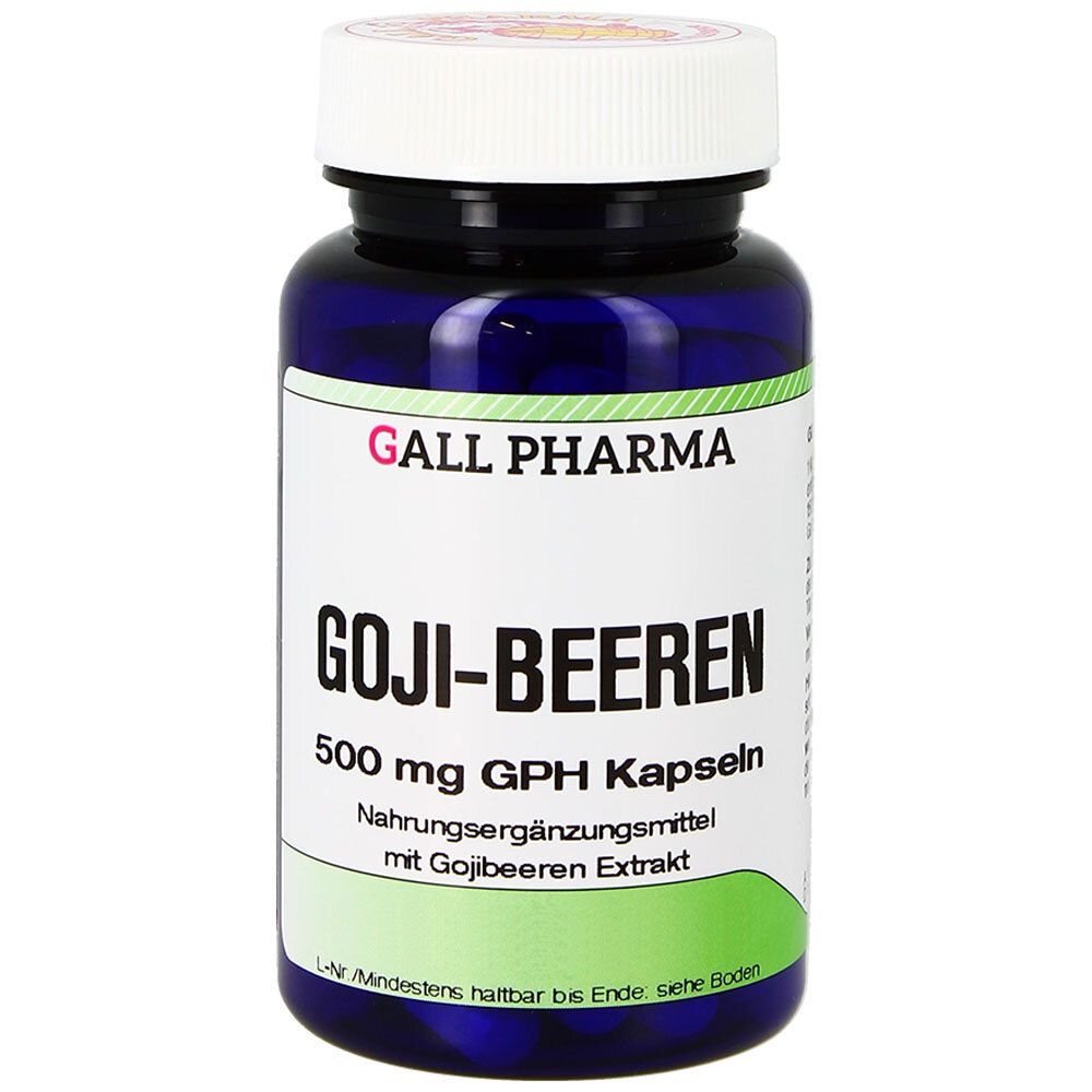 Gall Pharma baies de goji 500 mg GPH gélules (120 gélules)
