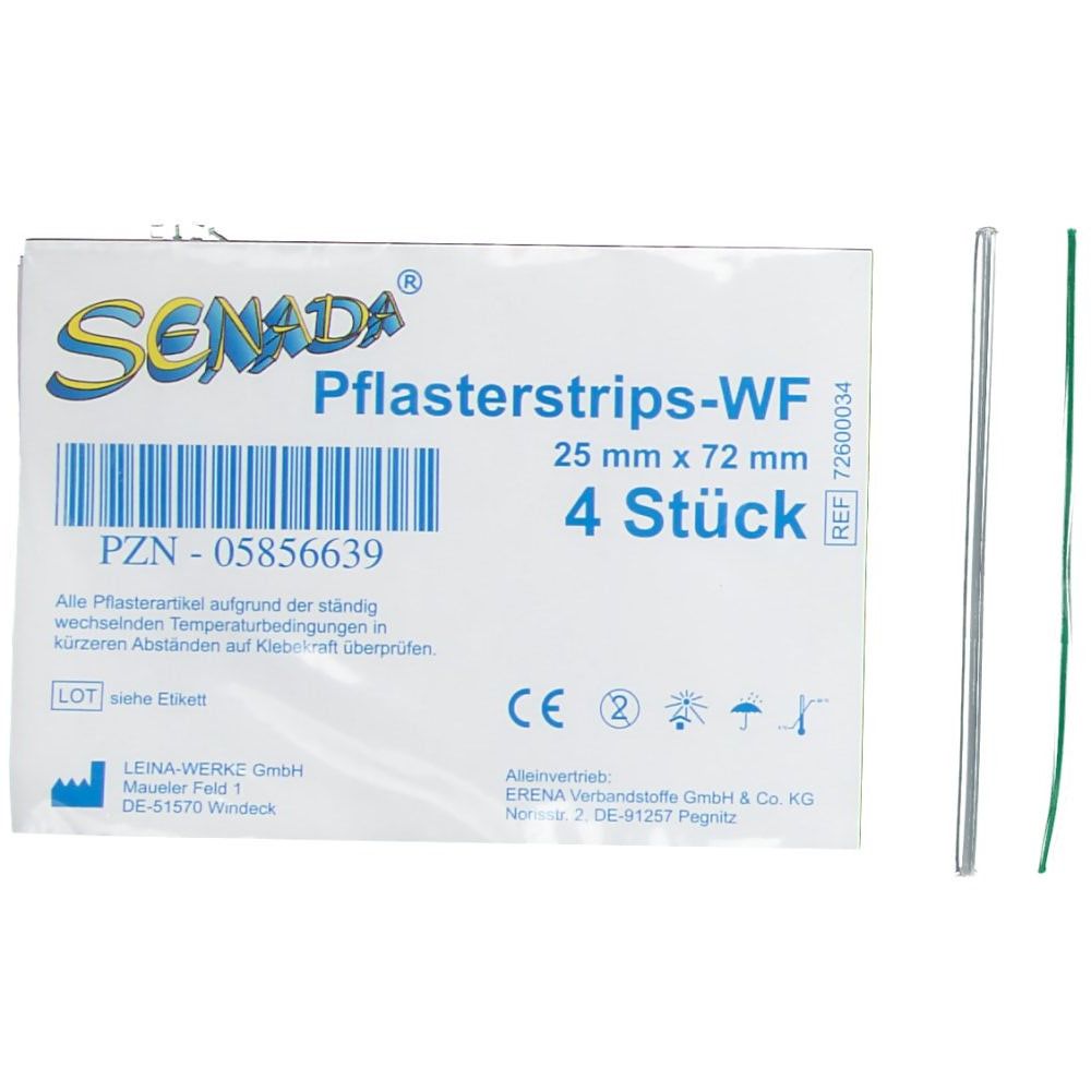 Senada® pansements adhésifs 25 mm x 72 mm (4 pièces)