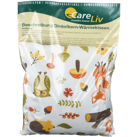 Careliv Products Spelt grain heating pad with cover 17x17cm (1 piece)