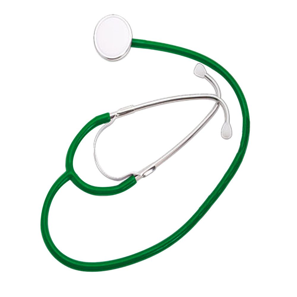Stéthoscope d'infirmière vert (1 pièce)