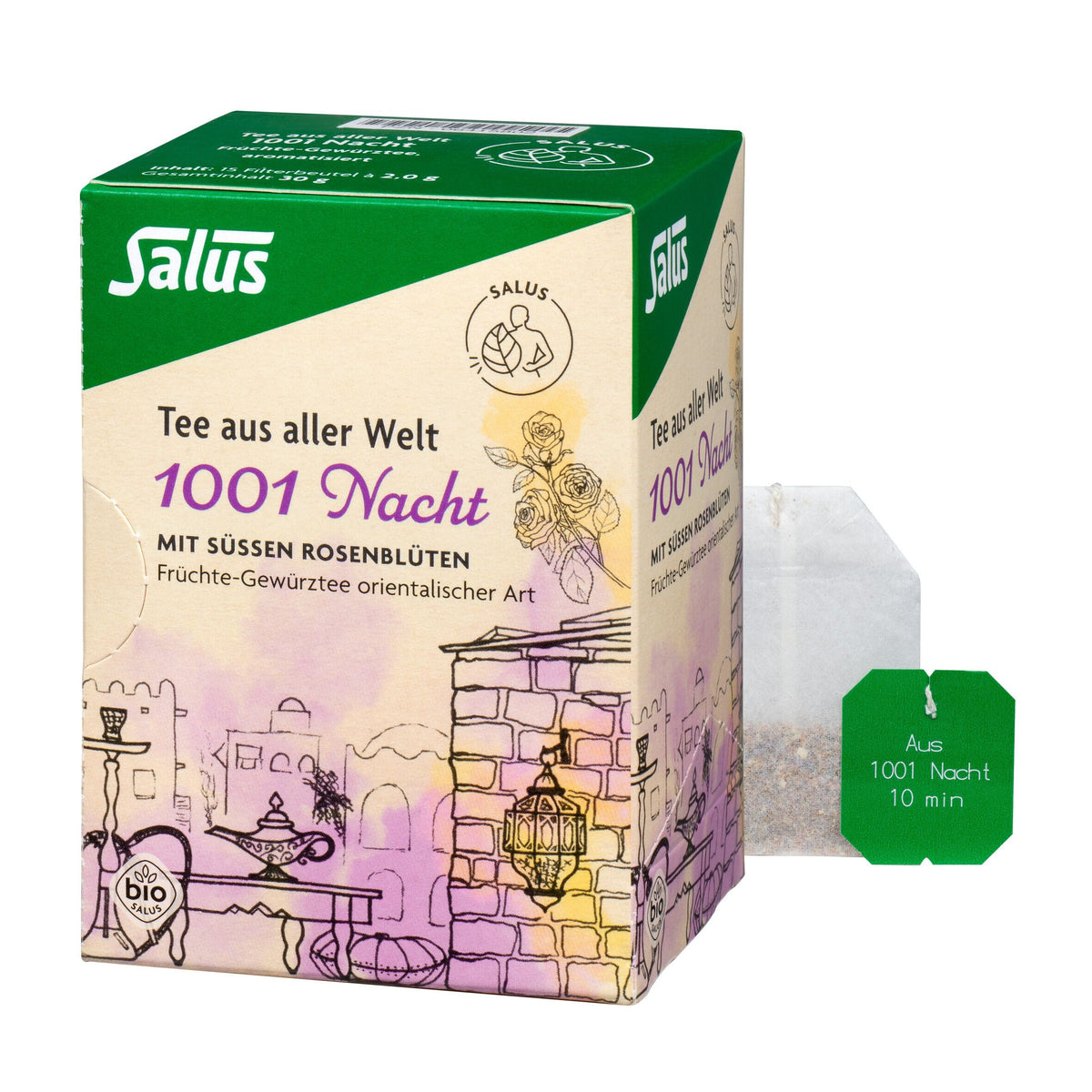 Salus tisane aux herbes et épices des Mille et Une Nuits bio (15 sachets)