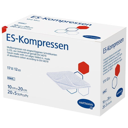 ES compresses stériles 10 x 20 cm