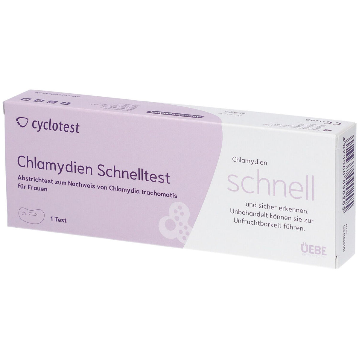 cyclotest Test rapide de chlamydia (1 pièce)