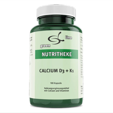 green line NUTRITHEKE Calcium D3 + K3 (180 gélules)