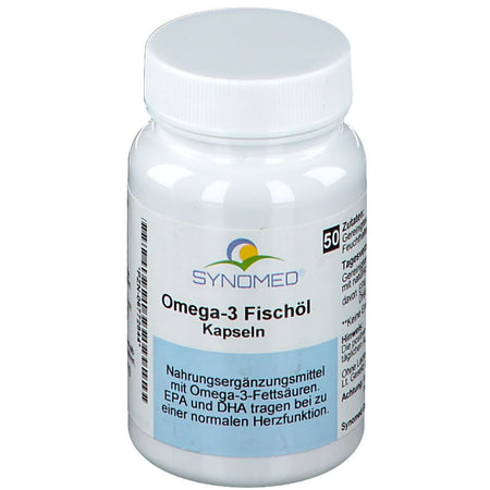 Synomed Omega-3 huile de poisson (50 pièces)