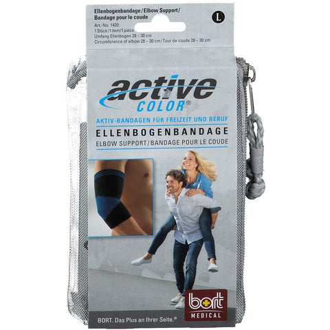 Bort ActiveColor® bandage coude taille L noir (1 pièce)