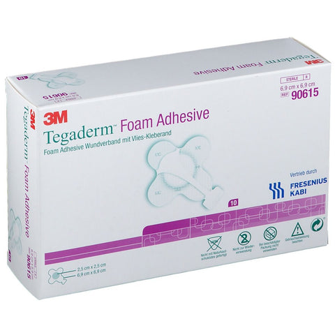 TEGADERM mousse adhésive FK 6,9x6,9 cm kreuzf.90615