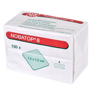 NOBATOP® 8 7,5 x 7,5 cm non stérile (100 pièces)