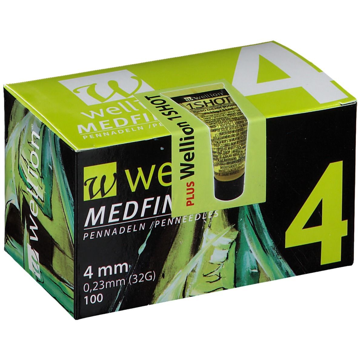 Wellion MEDFINE plus aiguilles pour stylo 4 mm (100 pièces)