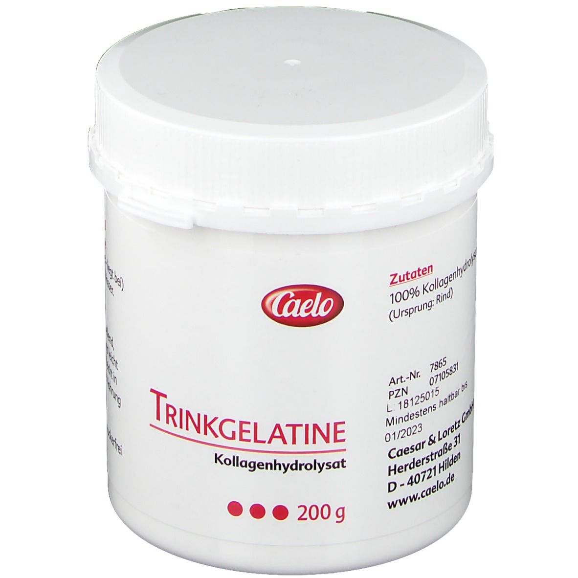 CAELO gélatine à boire (200 g)