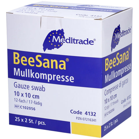 Meditrade BeeSana® compresse de gaze (25x2 pièces)