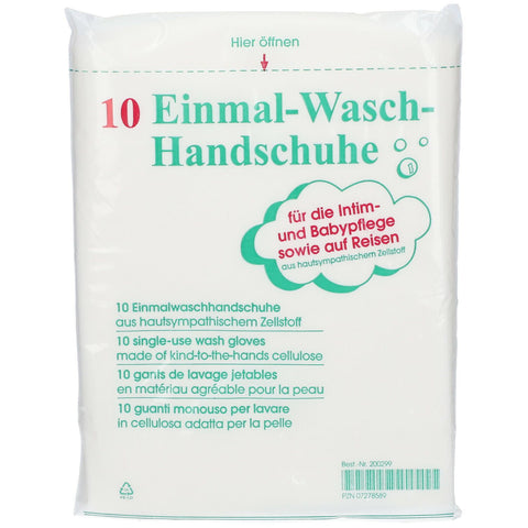 Frank disposable washcloths (10 pieces)