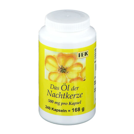 Huile d'onagre 500 mg (240 gélules)