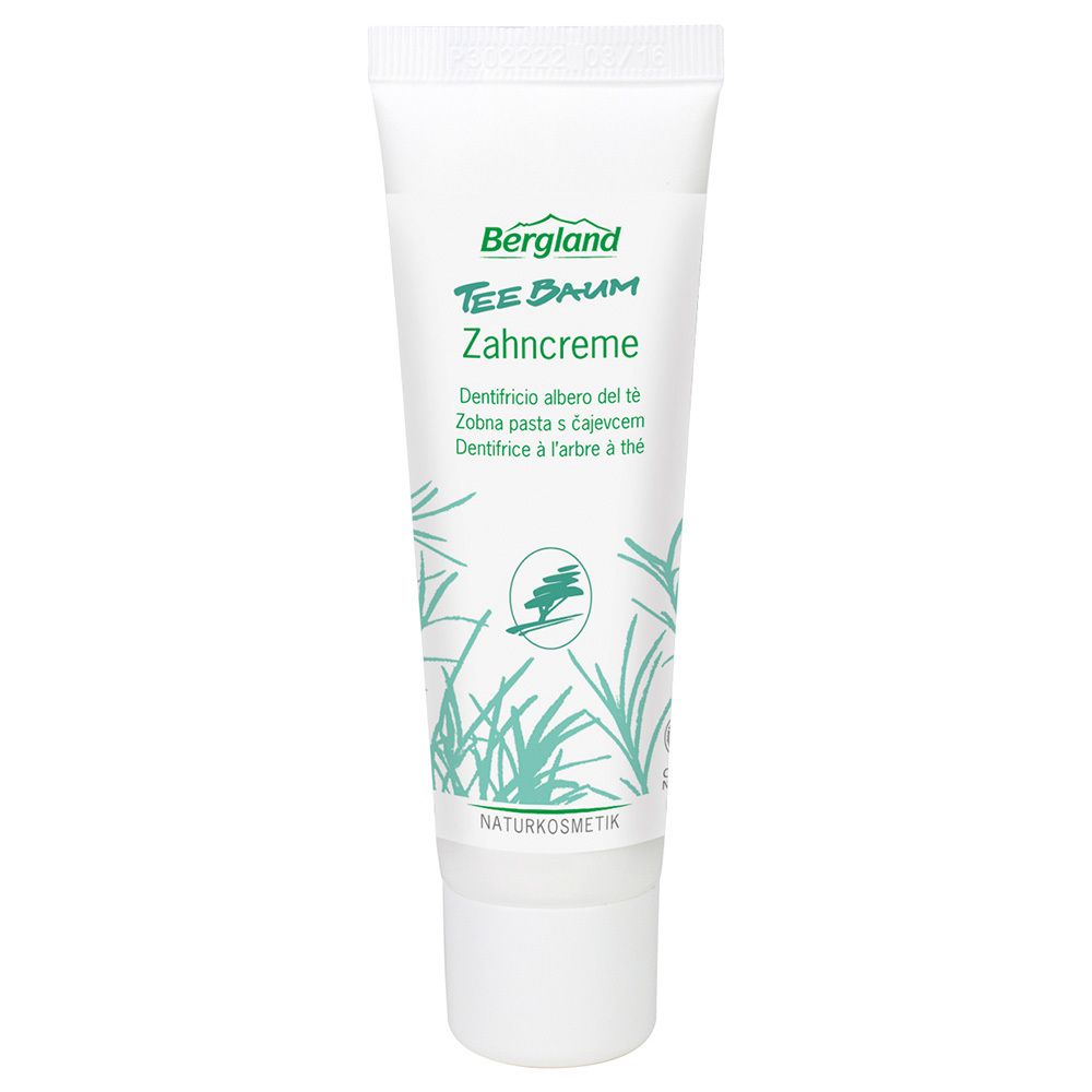 Bergland Crème dentaire au tea tree (50 ml)