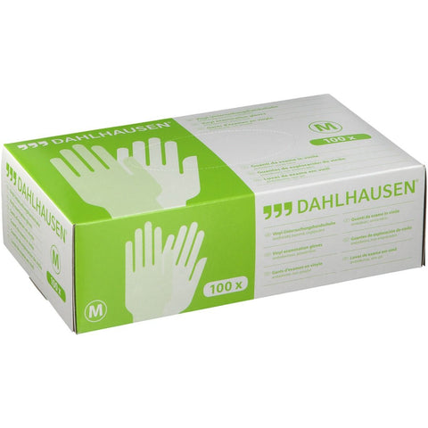 P.J.Dahlhausen & Co. GmbH powder-free vinyl gloves size M (100 pieces)