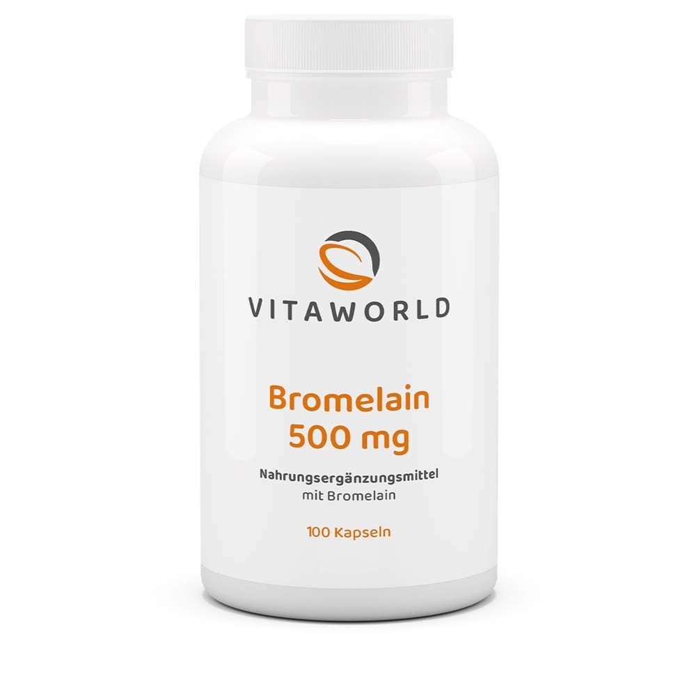 vitaworld bromélaïne 500 mg (100 pièces)